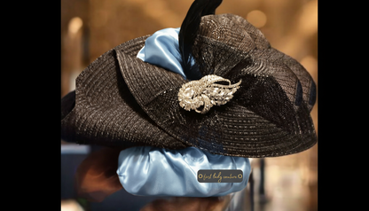 In Powder - First Lady Couture Hat Fan™